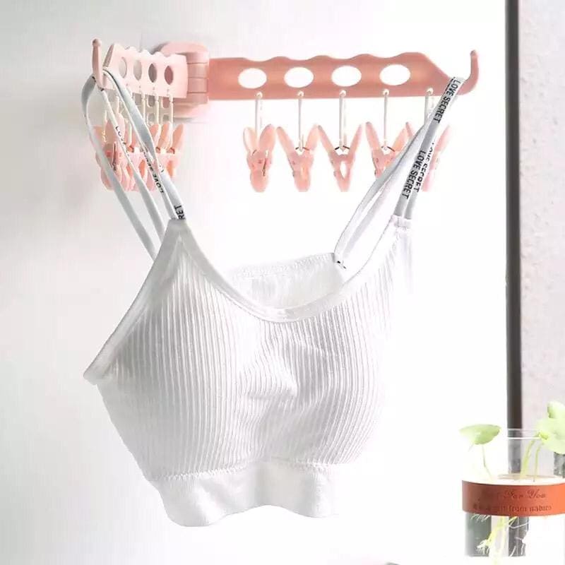 8 Hole Hanger Organizer, Multifunctional Folding Magic Hanger, Drying Rack Clothes Storage 8 Hole Hanger Organizer, Multifunctional Folding Magic Hanger, Drying Rack Clothes Storage